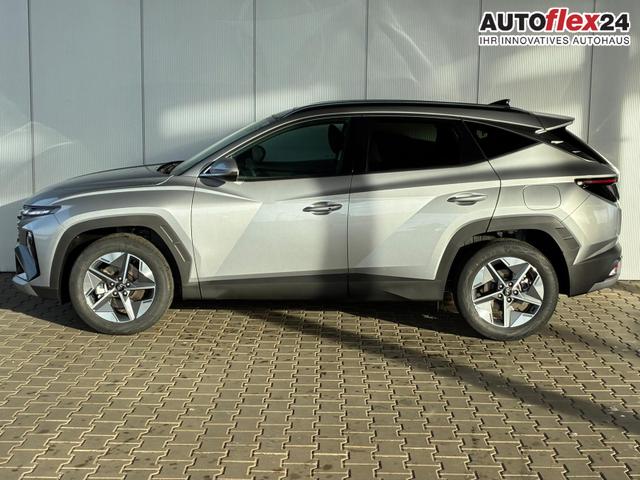 Vorlauffahrzeuge Hyundai TUCSON - Premium 1.6 T-GDI 2WD 48V DCT / Matrix-LED 4x Shz E-Klappe ACC Tempomat Kamera Alu 18" Panodach