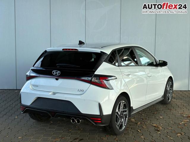 Hyundai i20 1.2 MPI N-Line / LED Tempomat Navi R&uuml;ckfahrkamera Alu 17" 