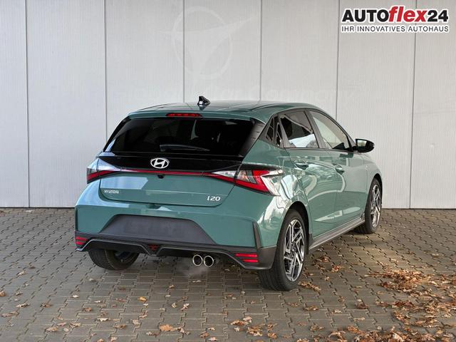 Hyundai i20 1.2 MPI N-Line / LED Tempomat Navi R&uuml;ckfahrkamera Alu 17" 