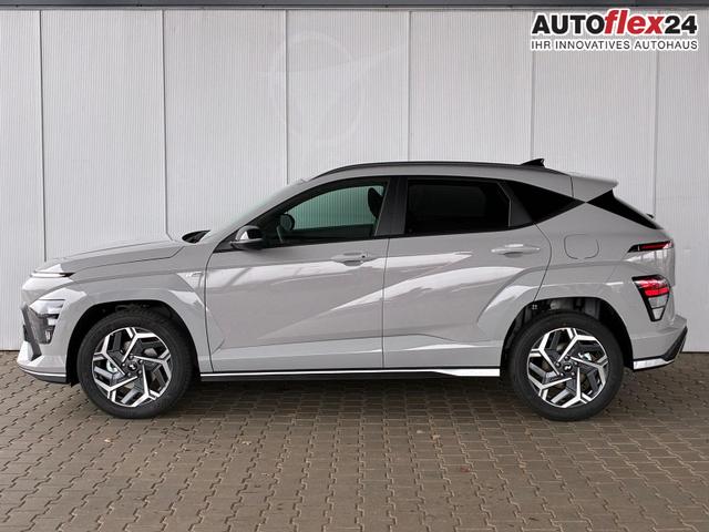 Vorlauffahrzeuge Hyundai KONA - 1.6 T-GDI 7DCT N-Line 150 PS / ACC Sitzh./Lenkh. LED Keyless Alu18 Privacy PDC V.  H.