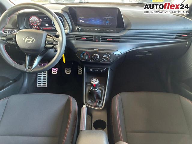 Hyundai i20 1.2 MPI N-Line / LED Tempomat Navi R&uuml;ckfahrkamera Alu 17" 