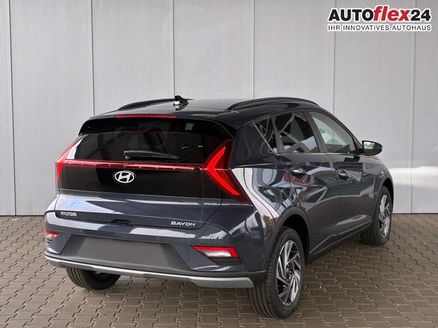 Hyundai BAYON Premium 1.0 T-GDI 100 PS 48V 7DCT / Keyless ACC Soundsystem BOSE Sitz + Lenkradheizung LED Navi PDC V&H Kamera Totwinkel Alu 16" 