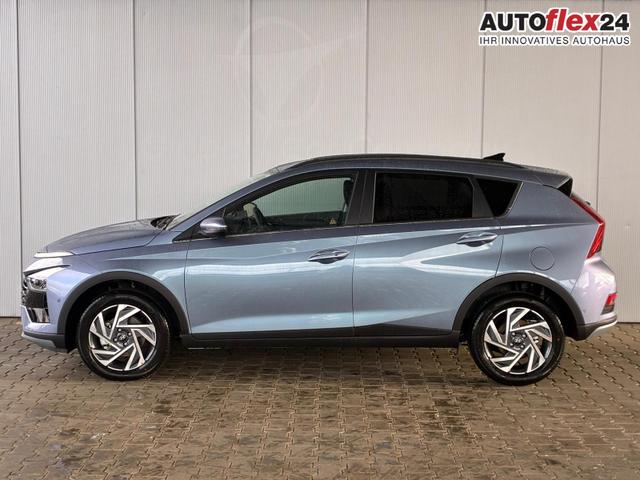 Vorlauffahrzeuge Hyundai BAYON - Premium Sky 1.0 T-GDI 100 PS 48V 7DCT / Keyless ACC Soundsystem BOSE Sitz   Lenkradheizung LED Navi PDC V&H Kamera Totwinkel Alu 16"
