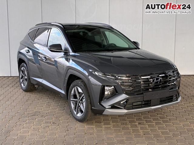 Hyundai TUCSON E-Motion 1.6 T-GDi 2WD HEV / Panoramadach ACC LED Sitz + Lenkradheizung Navi PDC V&H Kamera Alu 18" 