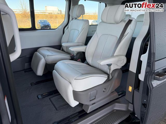 Hyundai Staria Luxury 1.6 T-GDi HEV 2WD 7-Sitzer / ACC 360&deg; Kam. Pano 4x Shz Elek. Klappe + Schiebet&uuml;r 