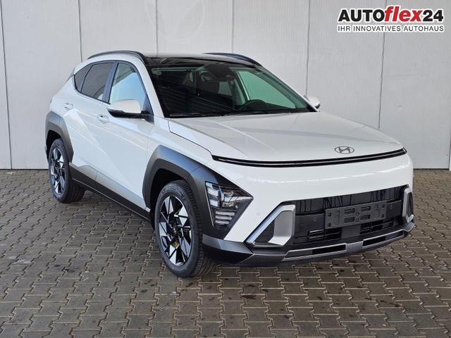 Hyundai KONA Premium 1.6 GDI 2WD HEV DCT / Pano - Schiebedach LED Sitz + Lenkradheizung ACC Alu 18" 
