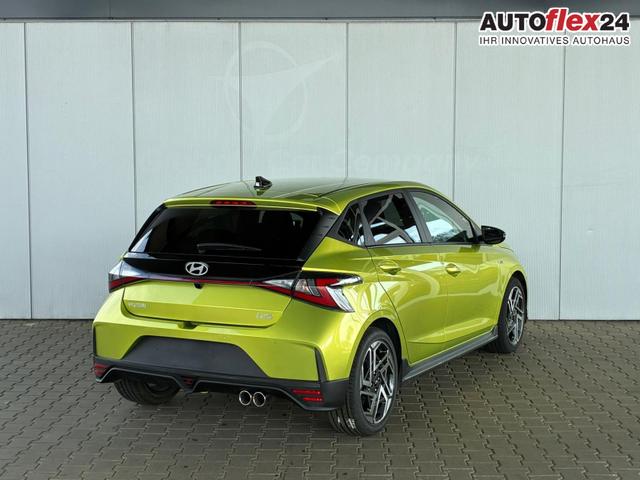 Hyundai i20 1.2 MPI N-Line / LED Tempomat Navi R&uuml;ckfahrkamera Alu 17" 