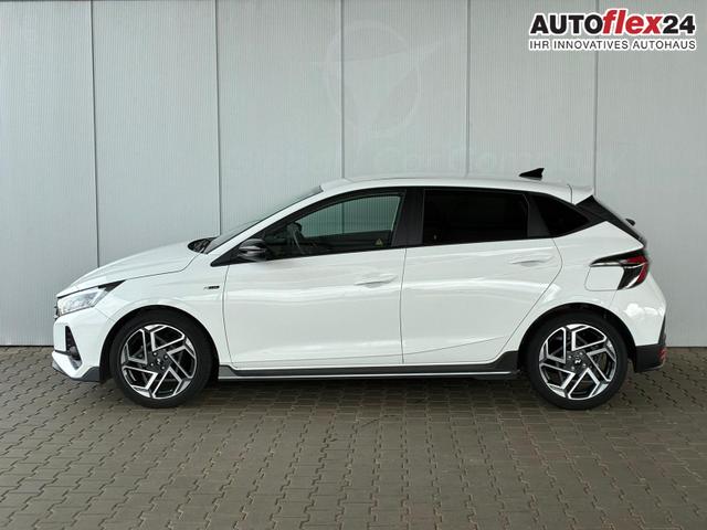 Gebrauchtfahrzeug Hyundai i20 - 1.2 MPI N-Line / LED Tempomat Navi R&uuml;ckfahrkamera Alu 17"