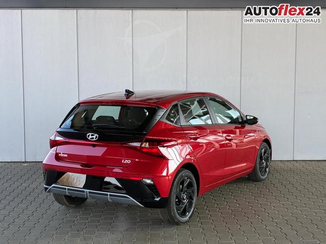 Hyundai i20 1.0 T-GDi 6 MT Go Plus Blackline / LED Sitz & Lenkr.Heiz./ PDC m.Kamera Navi Alu16 