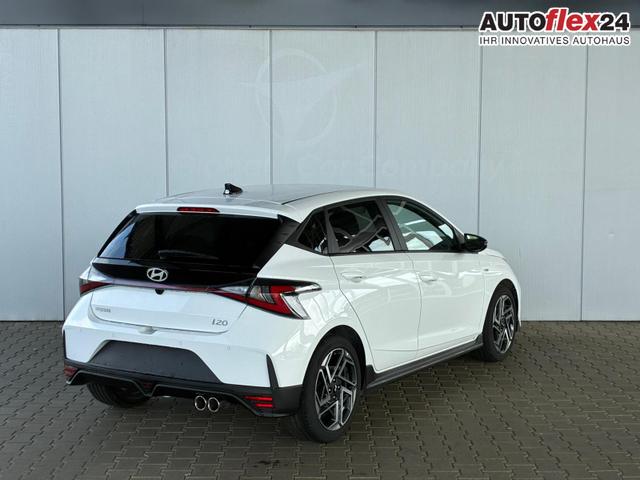 Hyundai i20 1.2 MPI N-Line / LED Tempomat Navi R&uuml;ckfahrkamera Alu 17" 