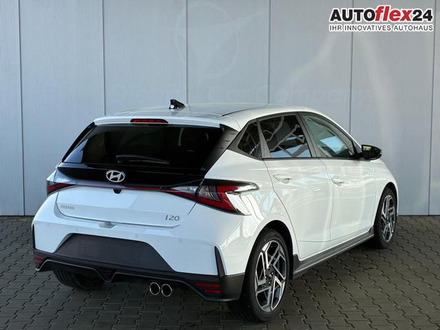 Hyundai i20 1.2 MPI N-Line / LED Tempomat Navi R&uuml;ckfahrkamera Alu 17" 