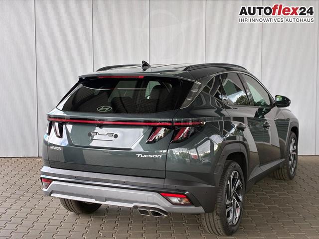 Hyundai TUCSON 1.6 T-GDI 6MT Luxury / Head Up 360&deg; Kam 4x Shz + Sitzbel&uuml;ftung vo. Leder E-Klappe 3 Zonen Alu 19" 