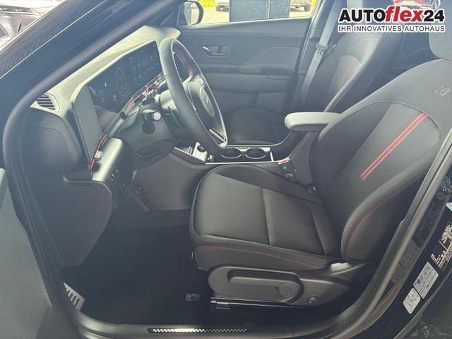 Hyundai KONA Elektro N-Line 64,8 kWh / Bose ACC PDC V&H + Kamera Keyless Sitz Lenkradheiz. LED Alu 19" 