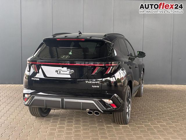 Hyundai TUCSON HEV 2WD N-Line X Pano / MY27 Panoramadach Head-Up 360&deg; Kam. ACC Sitz + Lenkradheiz. Sitzbel&uuml;ftung Alu 19" 