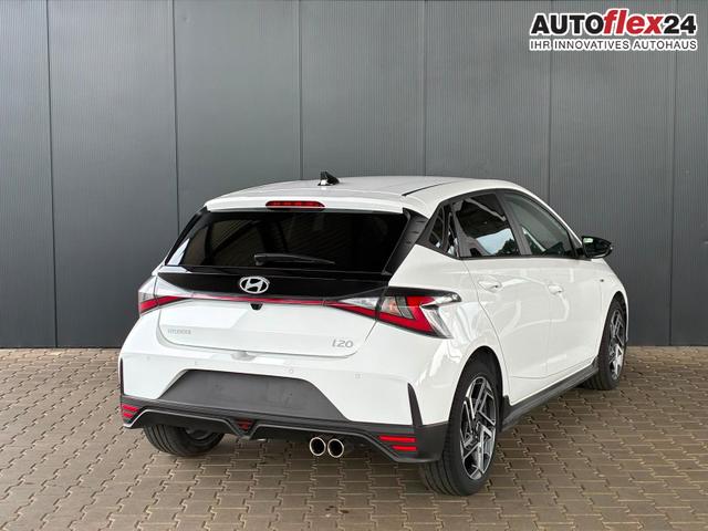 Hyundai i20 1.2 MPI N-Line / LED Tempomat Navi R&uuml;ckfahrkamera Alu 17" 