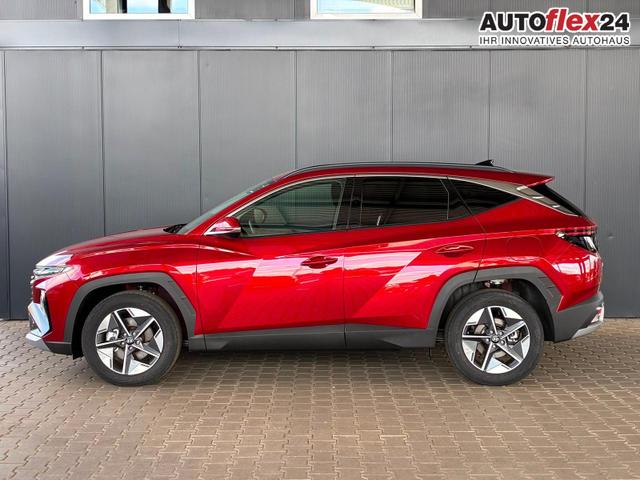 Vorlauffahrzeuge Hyundai TUCSON - Comfort Plus 1.6 T-GDI 4WD 7DCT / Matrix-LED ACC Teilleder Shz vo hi   Lenkradheizung Elek. Heck Alu 18"