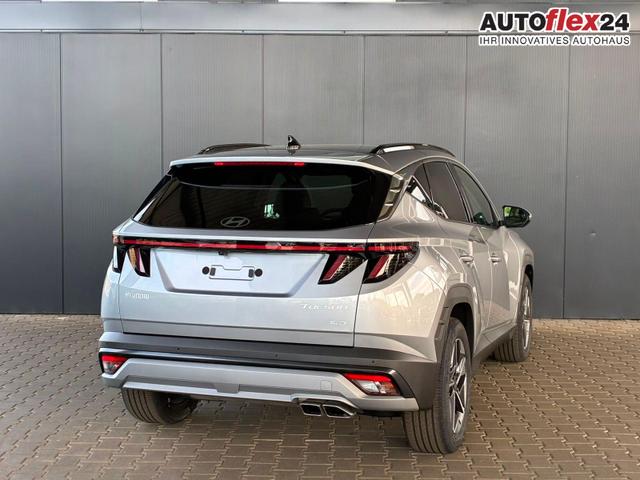 Hyundai TUCSON Comfort Plus 1.6 T-GDI 4WD 48V DCT / Matrix-LED Pano-Dach ACC Shz hi + vo Teilleder Alu 18" 