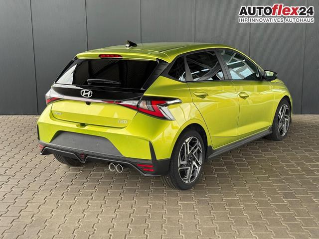 Hyundai i20 1.2 MPI N-Line / LED Tempomat Navi R&uuml;ckfahrkamera Alu 17" 