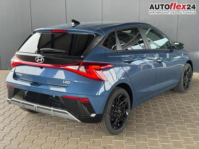 Hyundai i20 Black-Line STYLE 1,0 T-GDi 7-DCT / Navi Tempomat Spurhalteassistent Kamera Sitz + Lenkradheizung LED 