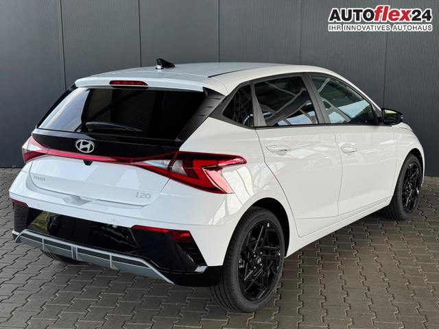 Hyundai i20 Black-Line STYLE 1,0 T-GDi 7-DCT / Navi Tempomat Spurhalteassistent Kamera Sitz + Lenkradheizung LED 