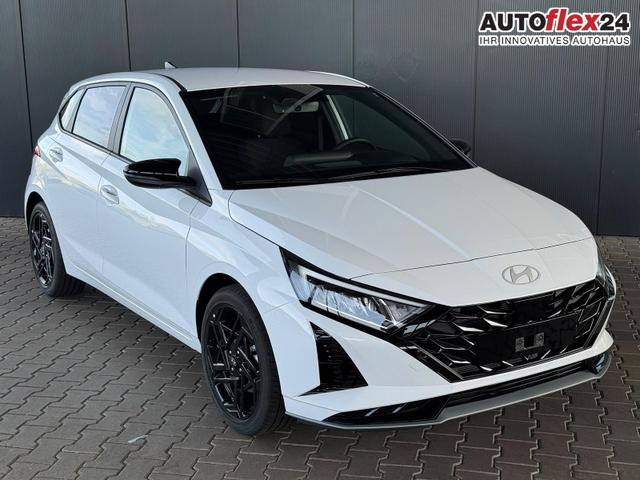 Hyundai i20 Black-Line STYLE 1,0 T-GDi 7-DCT / Navi Tempomat Spurhalteassistent Kamera Sitz + Lenkradheizung LED 
