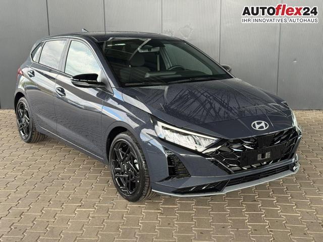 Hyundai i20 Black-Line STYLE 1,0 T-GDi 7-DCT / Navi Tempomat Spurhalteassistent Kamera Sitz + Lenkradheizung LED 