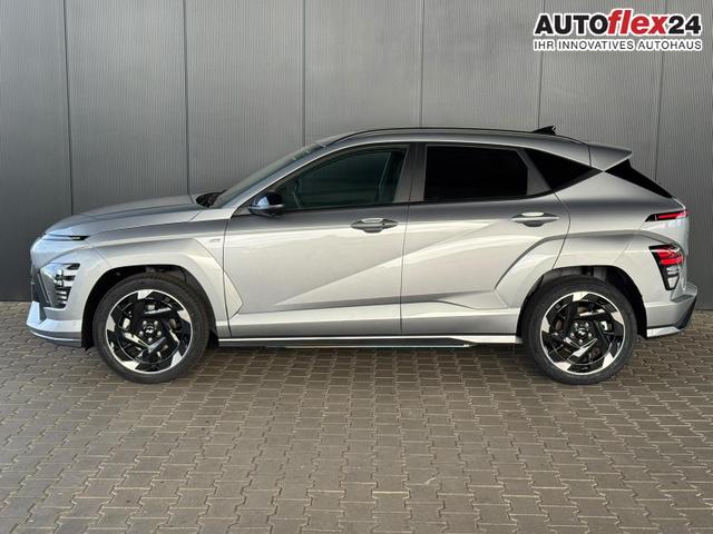 Gebrauchtfahrzeug Hyundai KONA Elektro - N-Line 64,8 kWh / Head-up 360 Grad Sitzheizung   Bel&uuml;ftung ACC Keyless Totwinkel LED Alu 19''