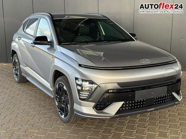 Hyundai KONA Elektro N-Line 64,8 kWh / Head-up 360 Grad Sitzheizung + Bel&uuml;ftung ACC Keyless Totwinkel LED Alu 19'' 