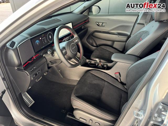 Hyundai KONA Elektro N-Line 64,8 kWh / Head-up 360 Grad Sitzheizung + Bel&uuml;ftung ACC Keyless Totwinkel LED Alu 19'' 