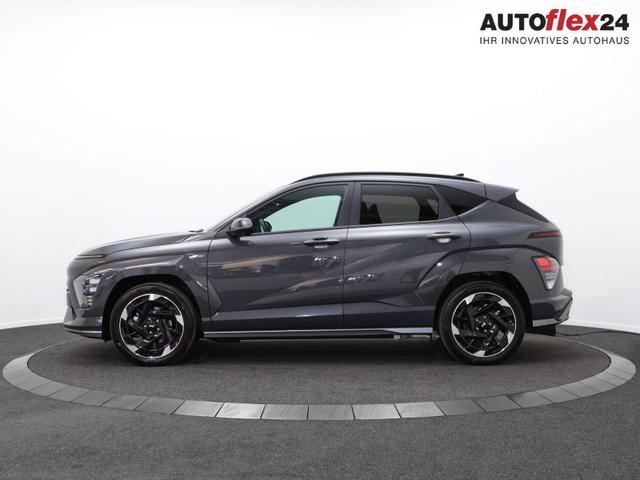 Vorlauffahrzeuge Hyundai KONA Elektro - N-Line 64,8 kWh / Bose ACC PDC V&H   Kamera Keyless Sitz Lenkradheiz. LED Alu 19"