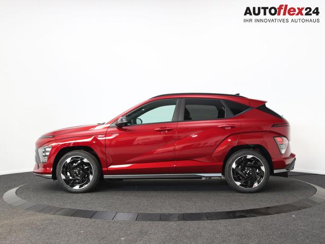 Vorlauffahrzeuge Hyundai KONA Elektro - N-Line 64,8 kWh / Bose ACC PDC V&H   Kamera Keyless Sitz Lenkradheiz. LED Alu 19"
