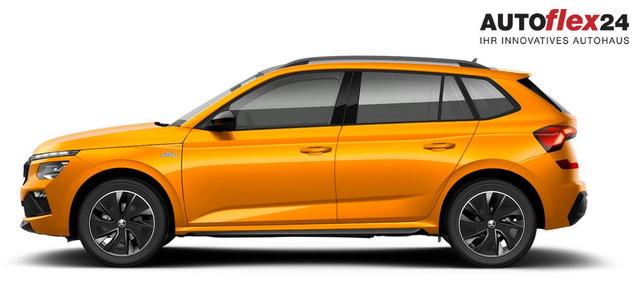 Zentrallager Skoda Kamiq - Monte Carlo 1,5TSI 110kW/150PS DSG 7-Gang, 5 JAHRE GARANTIE, Matrix, Panoramadach, Kessy, Climatronic, Lane Assist, Tempomat, PDC v h, Sitzheizung, Lenkradheizung, Frontscheibe beh., el. Heckklappe