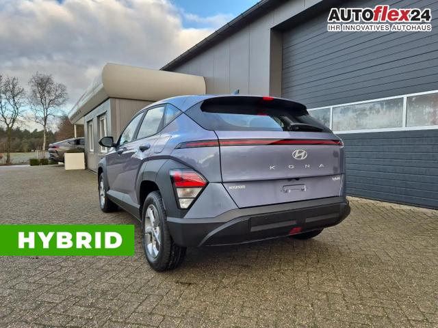 Zentrallager Hyundai KONA - 1.6 GDI 129PS Hybrid Automatik Select MY2025 Voll-LED Klimaautomatik Navi Rückf.Kamera PDC v h 12,3"-Touchscreen DAB  Apple CarPlay Android Auto Tempomat 16-LM