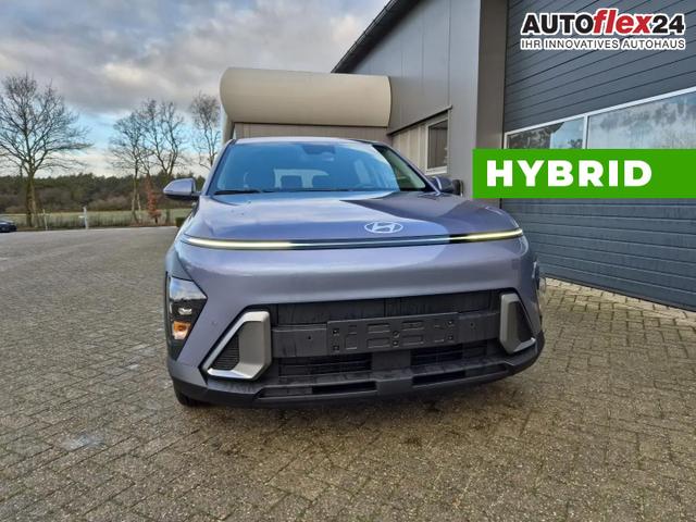 Zentrallager Hyundai KONA - 1.6 GDI 129PS Hybrid Automatik Select MY2025 Voll-LED Klimaautomatik Navi Rückf.Kamera PDC v h 12,3"-Touchscreen DAB  Apple CarPlay Android Auto Tempomat 16-LM