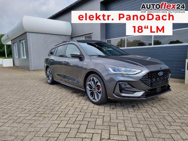 Zentrallager Ford Focus Turnier - 1.0 125PS ST-Line X elektr. PanoDach Winterpaket Rückf.Kamera ACC Klimaautomatik Sitzheizung Lenkradheizung Frontscheibe beheizb. Ford-Navi SYNC 4 B O Sound DAB  Bluetooth Apple Carplay Android Auto PDC v h 2xKeyless 18-LM
