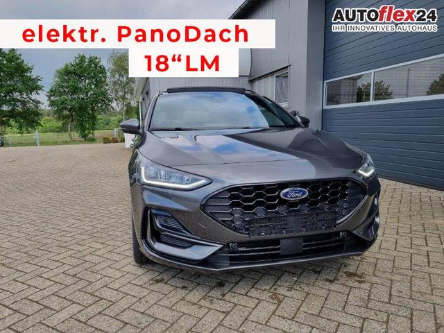 Zentrallager Ford Focus Turnier - 1.0 125PS ST-Line X elektr. PanoDach Winterpaket Rückf.Kamera ACC Klimaautomatik Sitzheizung Lenkradheizung Frontscheibe beheizb. Ford-Navi SYNC 4 B O Sound DAB  Bluetooth Apple Carplay Android Auto PDC v h 2xKeyless 18-LM