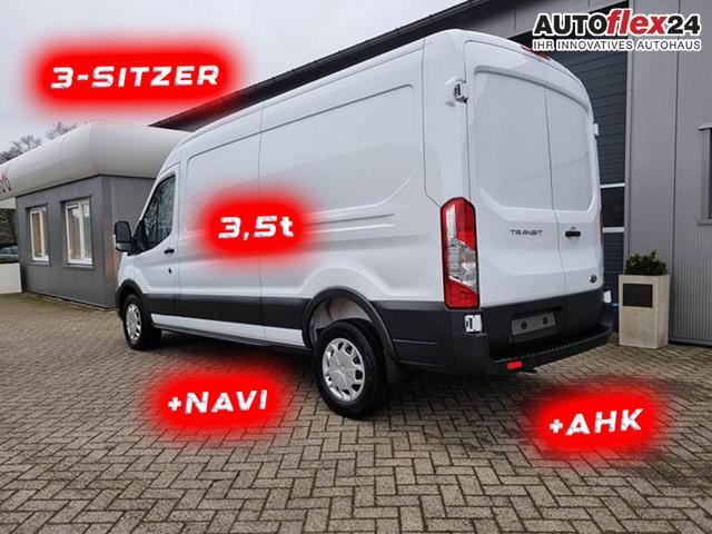 Zentrallager Ford Transit - L3H2 2.0 TDCi 130PS Trend 3,5t 3-Sitzer AHK Klima Navi Bluetooth DAB Frontscheibe beheizb. PDC v h Rückf.Kamera Tempomat