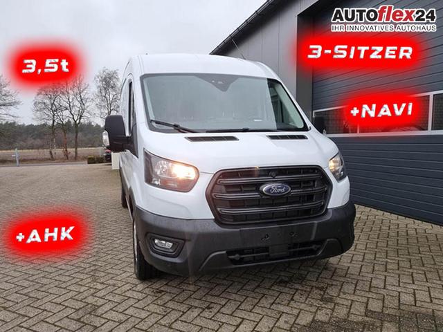 Zentrallager Ford Transit - L3H2 2.0 TDCi 130PS Trend 3,5t 3-Sitzer AHK Klima Navi Bluetooth DAB Frontscheibe beheizb. PDC v h Rückf.Kamera Tempomat