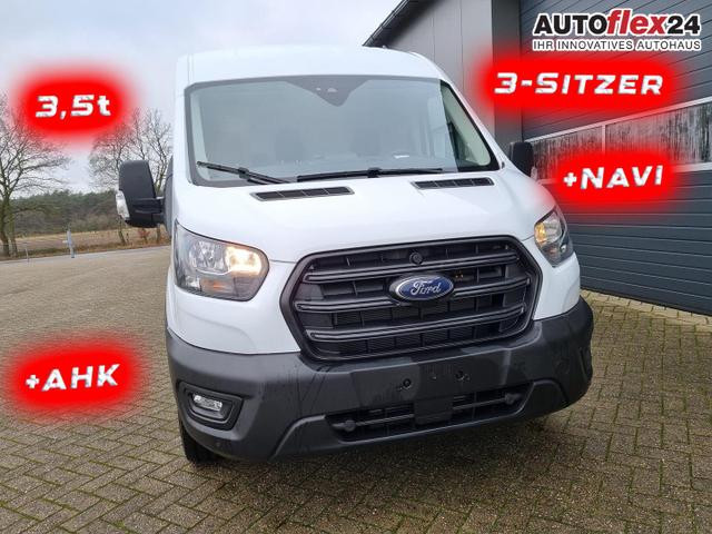 Zentrallager Ford Transit - L2H2 2.0 TDCi 130PS Trend 3,5t 3-Sitzer AHK Klima Navi Bluetooth DAB Frontscheibe beheizb. PDC v h Rückf.Kamera Tempomat