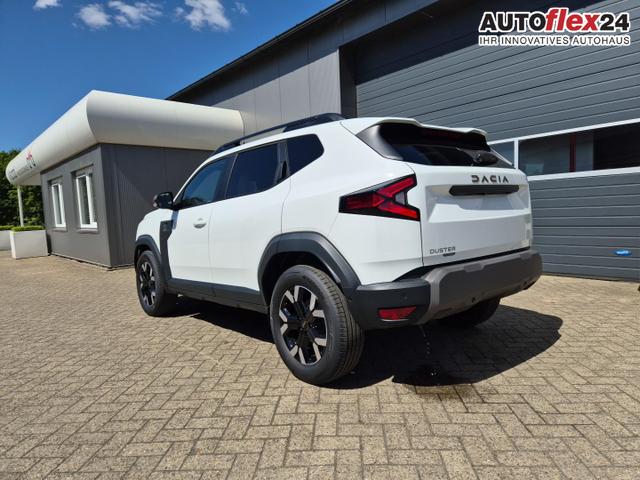 Dacia Duster Extreme Hybrid 140PS Automatik 1.6 SCE Sitzheizung Klimaautomatik 4x Kamera elektr.Parkbremse Teil-Leder Bluetooth Apple Carplay Android Auto PDC v+h 2xKeyless 17-LM 