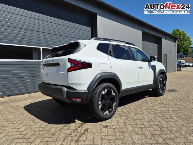 Dacia Duster Extreme Hybrid 140PS Automatik 1.6 SCE 4x Kamera elektr.Parkbremse Teil-Leder Klimaautomatik Bluetooth Apple Carplay Android Auto PDC v+h 2xKeyless 18"LM 
