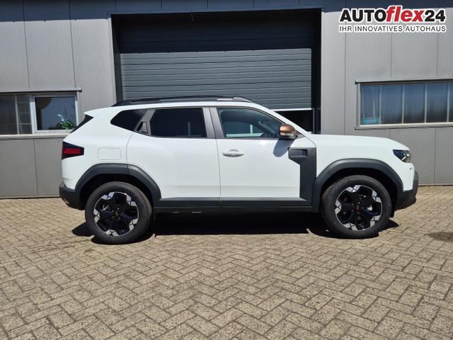 Dacia Duster Extreme Hybrid 140PS Automatik 1.6 SCE 4x Kamera elektr.Parkbremse Teil-Leder Klimaautomatik Bluetooth Apple Carplay Android Auto PDC v+h 2xKeyless 18"LM 
