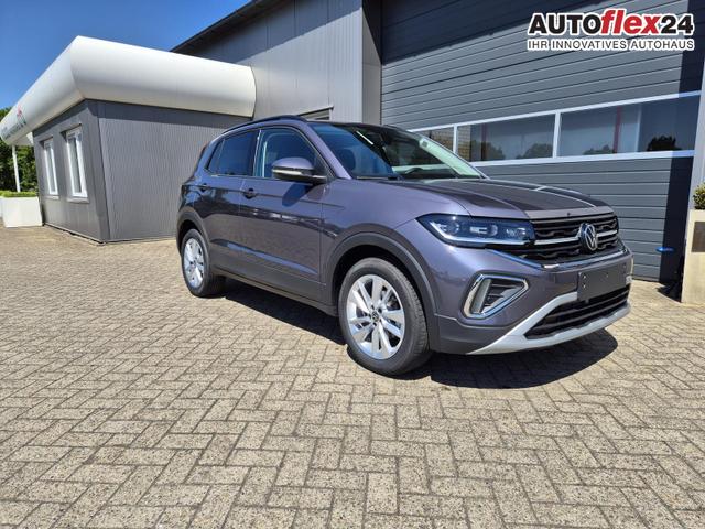 Volkswagen T-Cross 1.0 TSI 116PS DSG Life LED-Matrix-Scheinwerfer Klimaautomatik Sitzheizung PDC Rückf.Kamera 17-LM abged.Scheiben 2xKeyless DAB+ Bluetooth Touchscreen Apple CarPlay Android Auto 