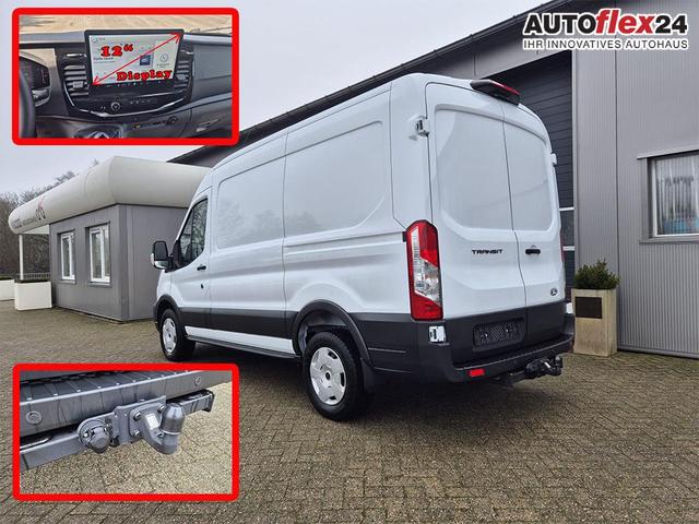 Ford Transit L2H2 2.0 EcoBlue 165PS Trend Heckantrieb 3,5t 2-Sitzer AHK Sitzheizung Lenkradheizung Frontscheibe beheizb. Klimaautomatik PDC v+h Rückf.Kamera Bluetooth DAB Apple CarPlay Android Auto Tempomat Ganzj.Reifen 