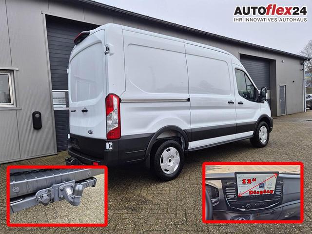Ford Transit L2H2 2.0 EcoBlue 165PS Trend Heckantrieb 3,5t 2-Sitzer AHK Sitzheizung Lenkradheizung Frontscheibe beheizb. Klimaautomatik PDC v+h Rückf.Kamera Bluetooth DAB Apple CarPlay Android Auto Tempomat Ganzj.Reifen 