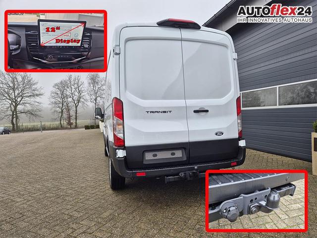 Zentrallager Ford Transit - L2H2 2.0 EcoBlue 130PS Trend 3,5t 3-Sitzer AHK Sitzheizung Lenkradheizung Frontscheibe beheizb. Klimaautomatik Bluetooth DAB Apple CarPlay Android Auto PDC v h Rückf.Kamera Tempomat