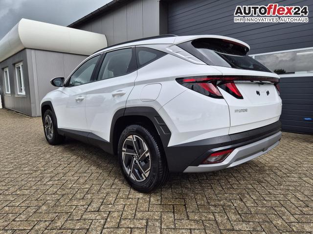 Hyundai TUCSON 1.6 T-GDI 160PS Sitzheizung Lenkradheizung Klimaautomatik Navi 12,3"-Touchscreen DAB+ wireless Apple CarPlay + Android Auto PDC v+h Rückf.Kamera 2xKeyless 17-LM 