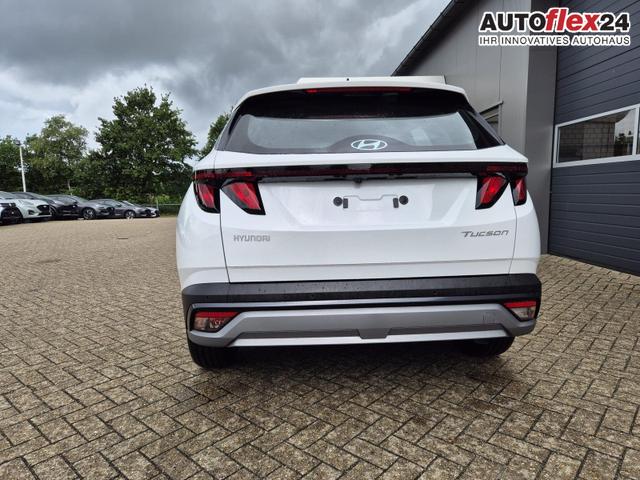 Hyundai TUCSON 1.6 T-GDI 160PS Sitzheizung Lenkradheizung Klimaautomatik Navi 12,3"-Touchscreen DAB+ wireless Apple CarPlay + Android Auto PDC v+h Rückf.Kamera 2xKeyless 17-LM 