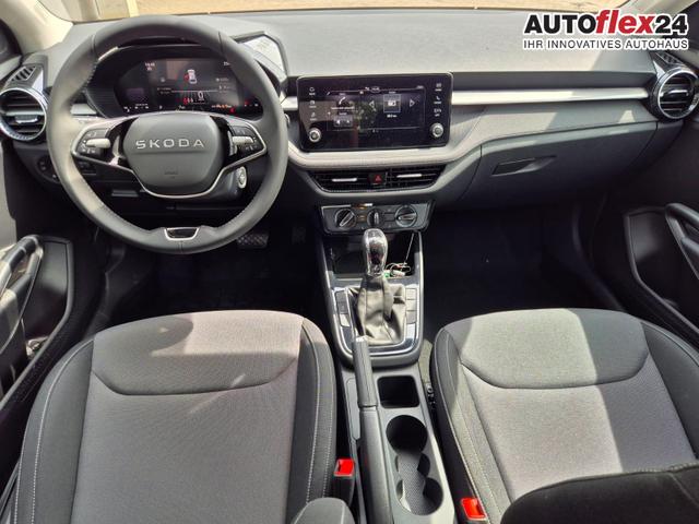 Skoda Fabia 1.0 TSI 115PS DSG Selection 5-türig Rückf.Kamera Parksensoren Sitzheizung Multifunktionslenkrad Klima Skoda-Radio Bluetooth Touchscreen Tempomat Nebelsch. Apple CarPlay + Android Auto 