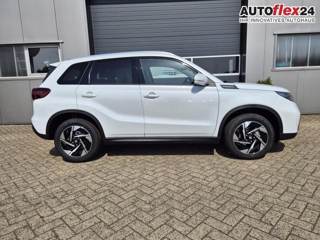 Suzuki Vitara 1.4 Boosterjet 129PS Hybrid Comfort+ Teilleder mit Alcantara Navi Klimaautomatik Sitzheizung ACC PDC v+h Rückf.Kamera Suzuki-Radio Apple CarPlay Android Auto Touchscreen 2xKeyless 17-LM 